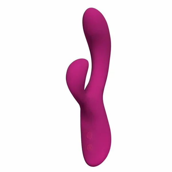 Blush Quinn Rabbit Vibrator Burgundy