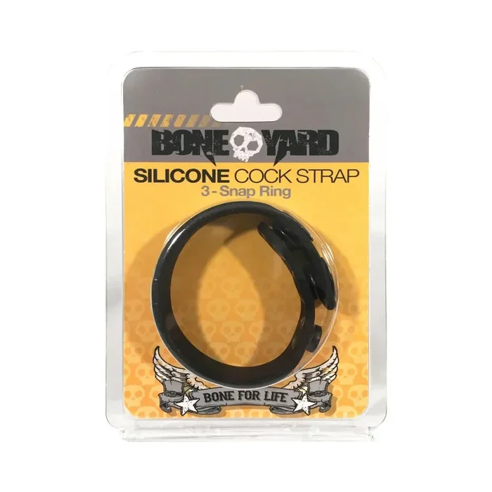 Boneyard Cock Strap Black