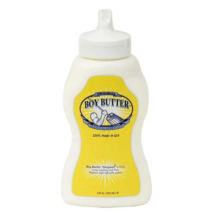 Boy Butter Churn Style – Squeeze Bottle 9 oz