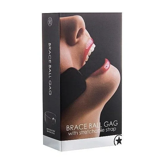 Brace Ball Gag Black