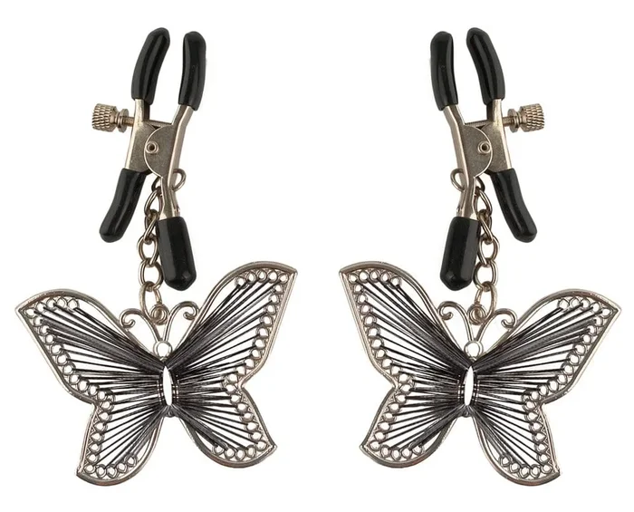 Butterfly nipple clamps