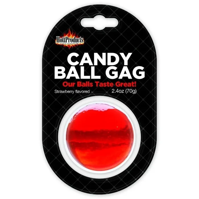 Candy Ball Gag Strawberry