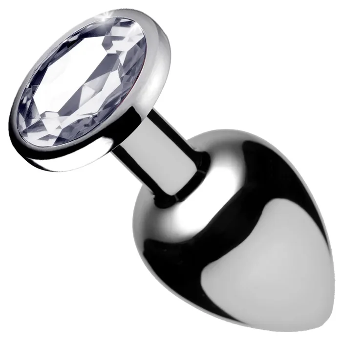 Clear Gem Anal Plug – Medium