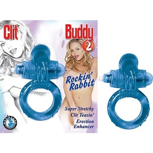 Clit Buddy 2 Blue – Male Cock Ring Sex Toy