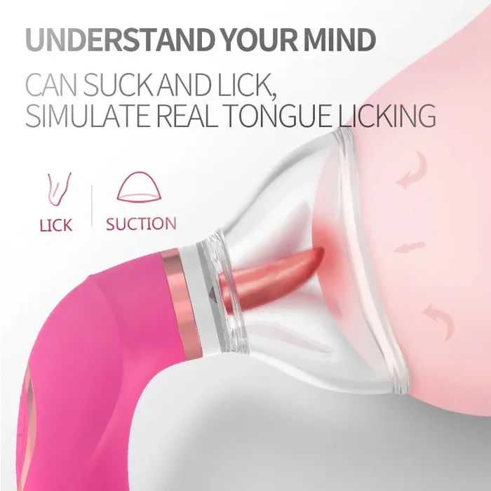 Clitoris Tongue Sucker Vibrator