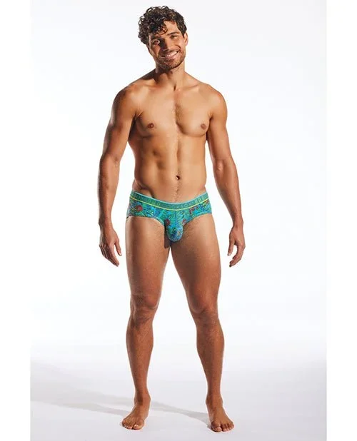 Cocksox Contour Pouch Sports Brief – Multi-Color Tiki MD