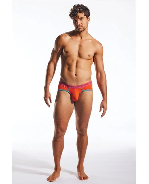 Cocksox Contour Pouch Sports Brief – Sunset Orange MD