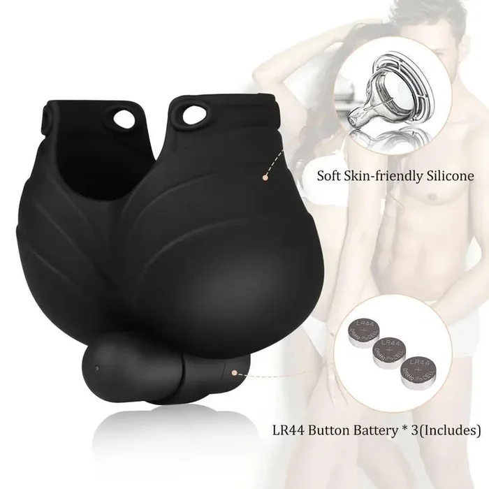 Colt Vibrating Ball Sack & Cock Ring | Bullet | Adjustable