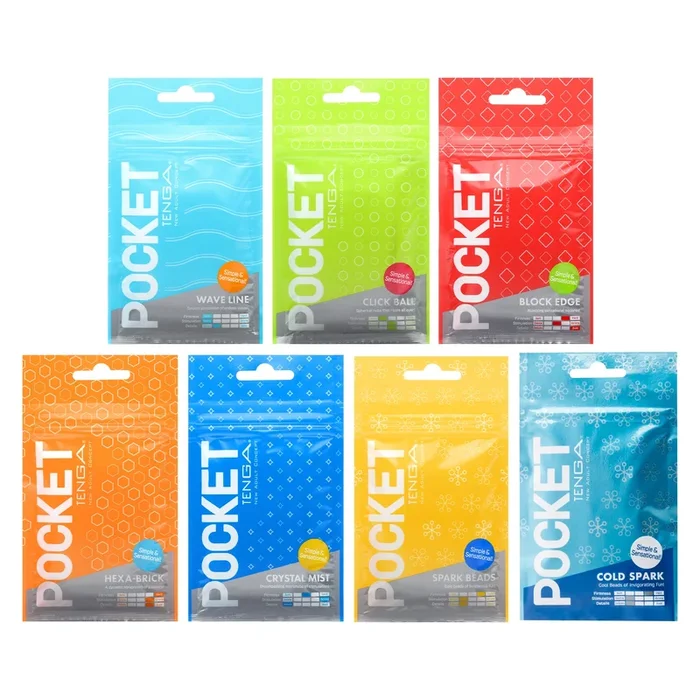 Complete TENGA POCKET Set