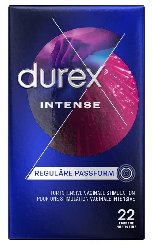 Condoms Durex Intense Orgasmic 22pcs