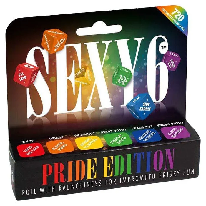 Creative Conceptions Sexy 6 Couples Dice Game – Pride Edition