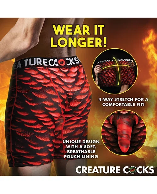 Creature Cocks – Creature Wear Horny Devil Demon Boxer Shorts – SM