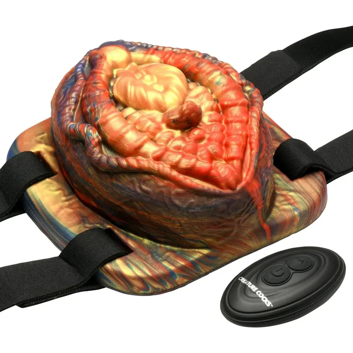 Creature Cocks Hell’s Angel Rechargeable Vibrating Silicone Grinder