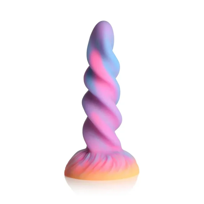 Creature Cocks Moon Rider Glow in the Dark Unicorn Silicone Dildo