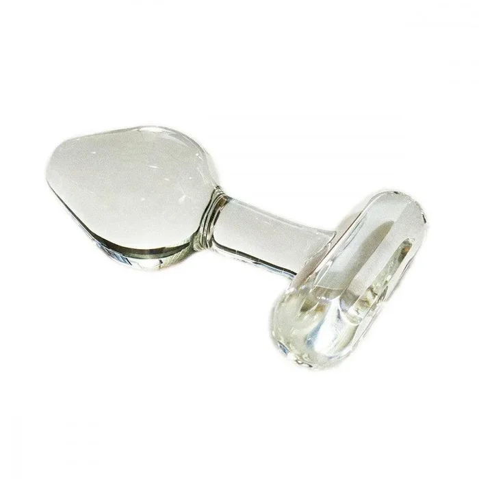 Crystal Delights T-Handle Glass Plug – Handcrafted Comfort & Control