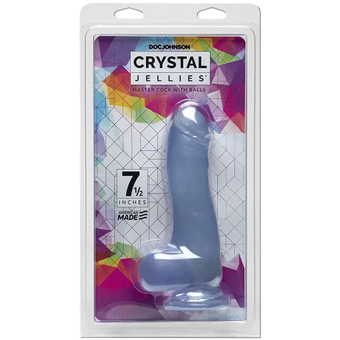 Crystal Jellies – 7.5 Inch Master Cock With Balls