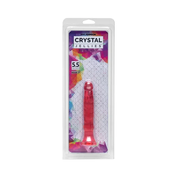 Crystal Jellies – Anal Starter Pink 6in