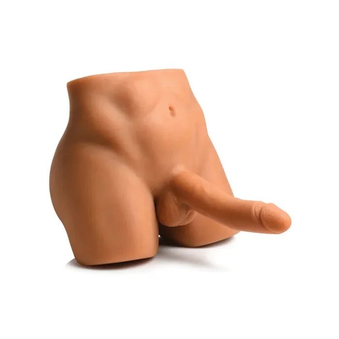 Curve Toys Jock Male Masturbator With Thrusting Dildo