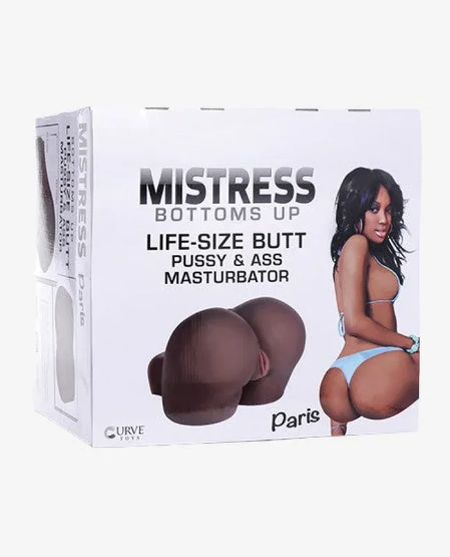 Curve Toys Mistress Bottom’s Up Paris Life Size Pussy & Ass Masturbator