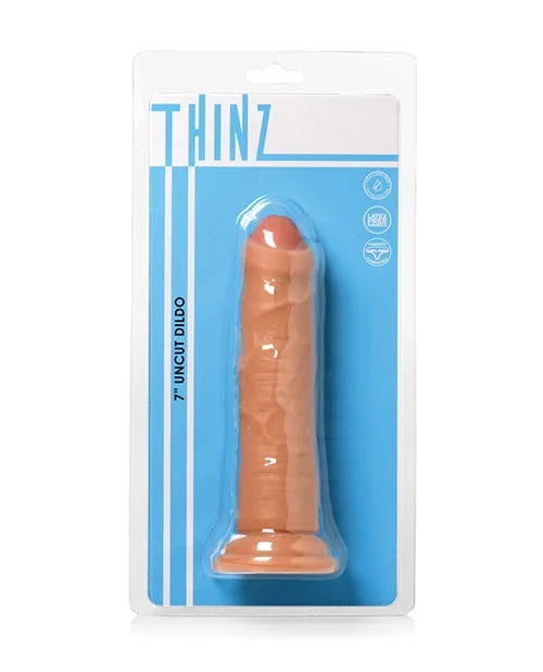 Curve Toys Thinz 7″ Uncut Dildo – Light