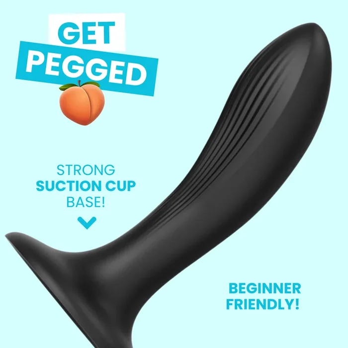 Curved Silicone Dildo with Suction Cup – Perfect for G-Spot Stimulation or Pegging!