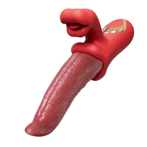 Deep Wriggle Prolonged Pleasure Licking Swing Tongue Vibrators for Female Couples Games