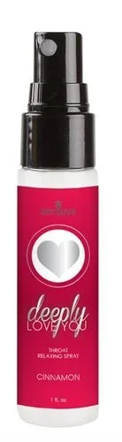 Deeply Love You Throat Relaxing Spray – Cinnamon Roll – 1 Fl. Oz.