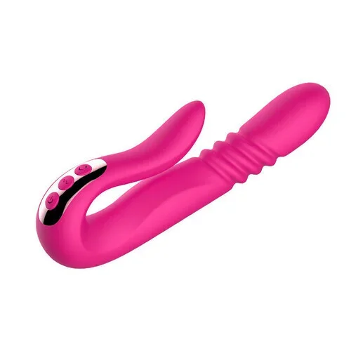 Deluxe Intelligent Telescopic Rotating Thrusting Dual Stimulating Vibrator