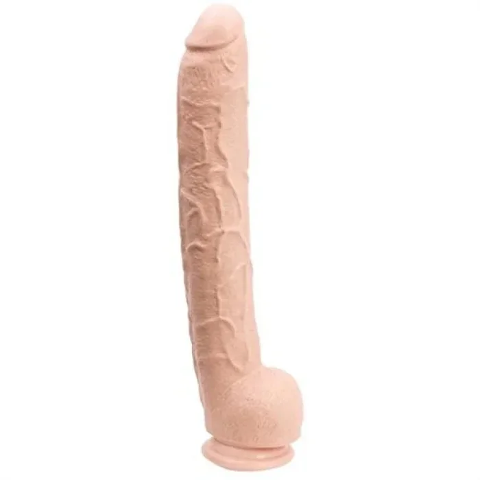 Dick Rambone Cock – 17 Inch – White