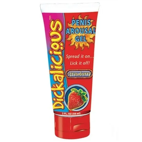 Dickalicious Penis Arousal Gel 2oz – Strawberry