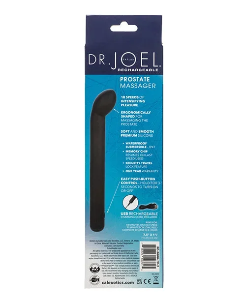 Dr. Joel Kaplan Rechargeable Prostate Massager – Black