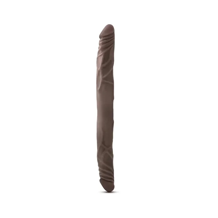 Dr. Skin – 14in Double Dildo – Chocolate
