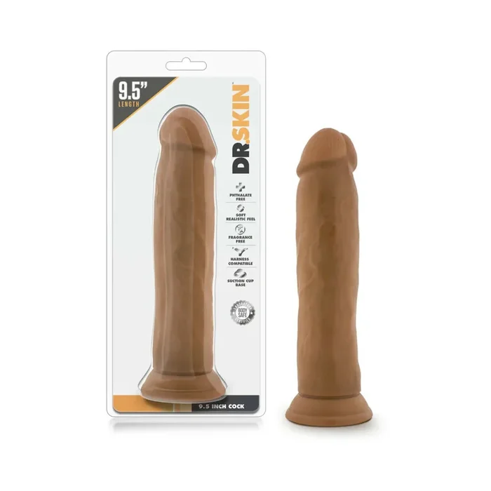 Dr. Skin Realistic 9 in. Dildo Tan