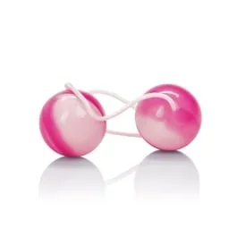 Duotone Orgasm Balls – Pink & White