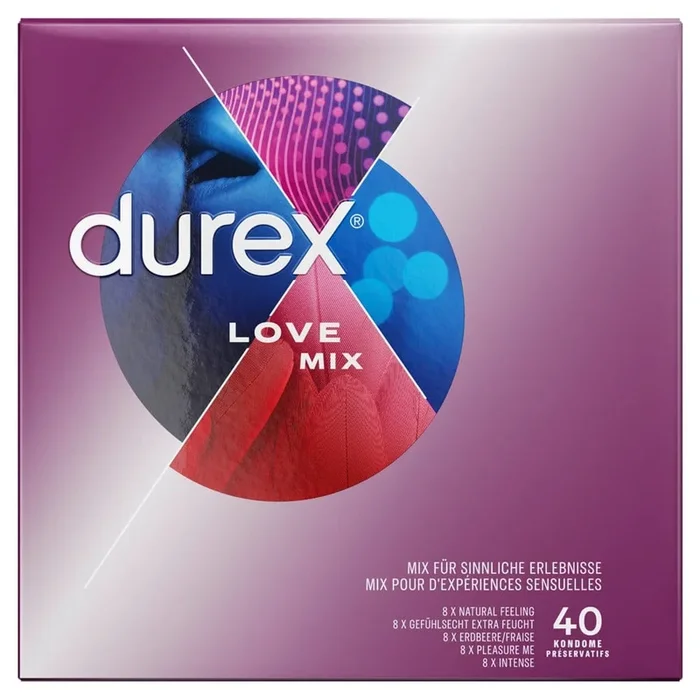 Durex Love Mix condoms, pack of 40