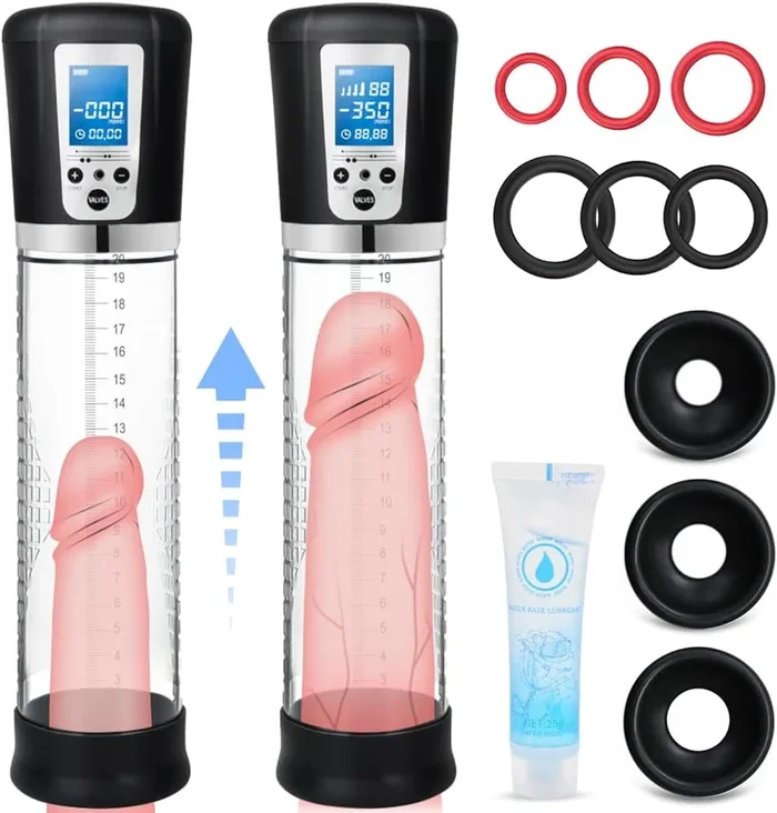 Electric Vacuum Penis Pump Set