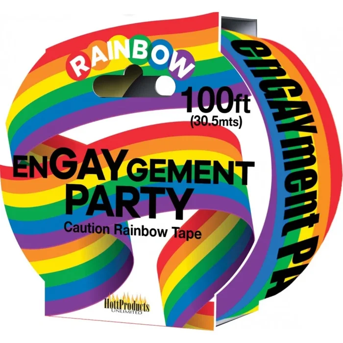 en-GAY-gement Party Tape – Multi Color