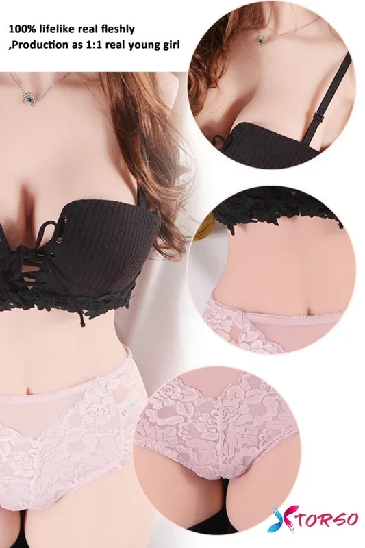 Erica: Yeloly 52.9LB Sex Doll Torse Gros Seins Cul Masturbateur Mâle