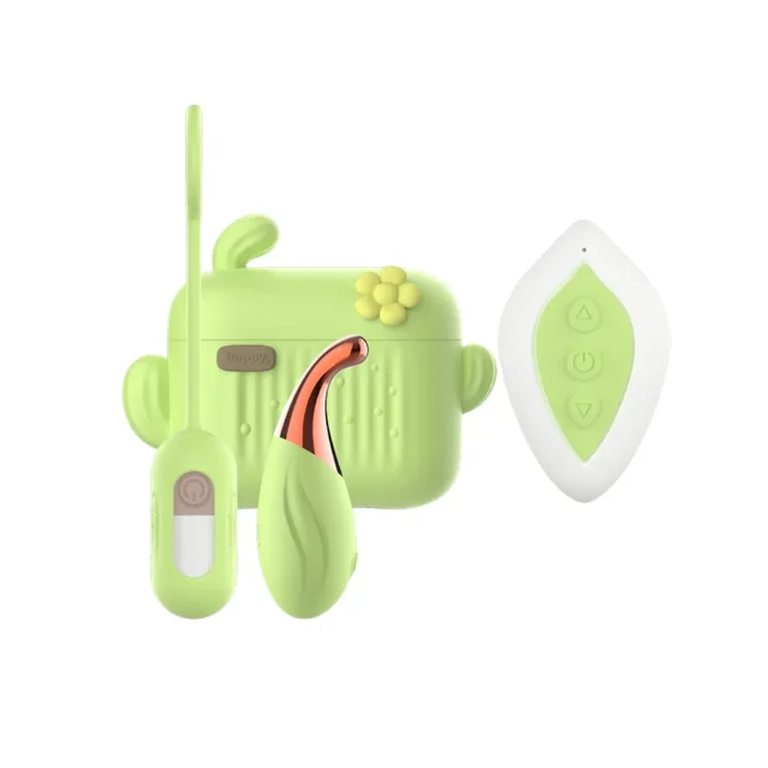 Eros Cutie Pie 3-in-1 Remote Controlled Vibrating Egg & Clitoral Stimulator