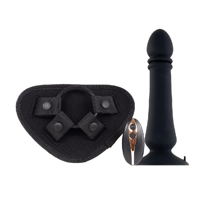 Eros Selene Remote Controlled Vibrating & Thrusting Strap-On