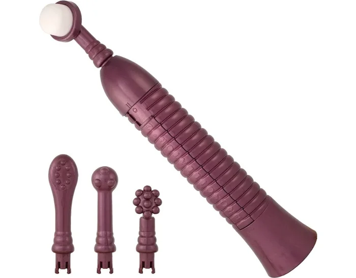 Eroscillator 2 Plus Whisper Quiet Plug In Oscillating Vibrator With Attachments