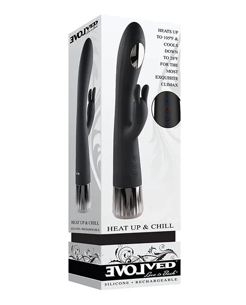 Evolved Heat Up & Chill G-Spot Rabbit – Black