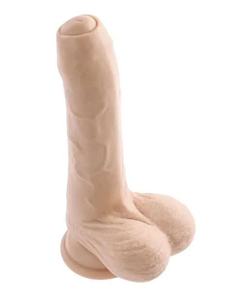Evolved Peek A Boo Vibrating Dildo – Ivory