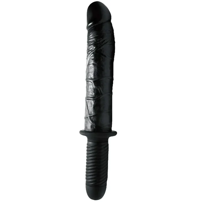 Extra-LARGE & THICK Vibrating Dildo Thruster – 14 Inch LONG!