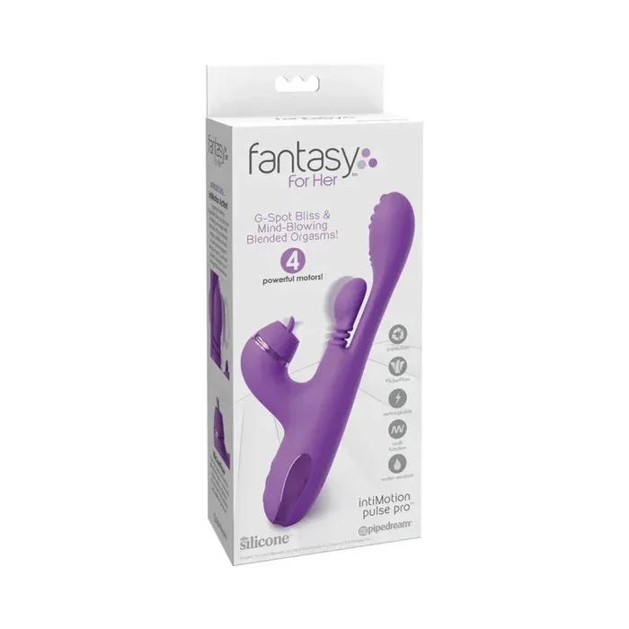 Fantasy for Her IntiMotion Pulse Pro – Revolutionary Dual-Action Rabbit Vibe