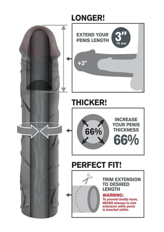 Fantasy X-Tensions Mega 3in Extension Sleeve