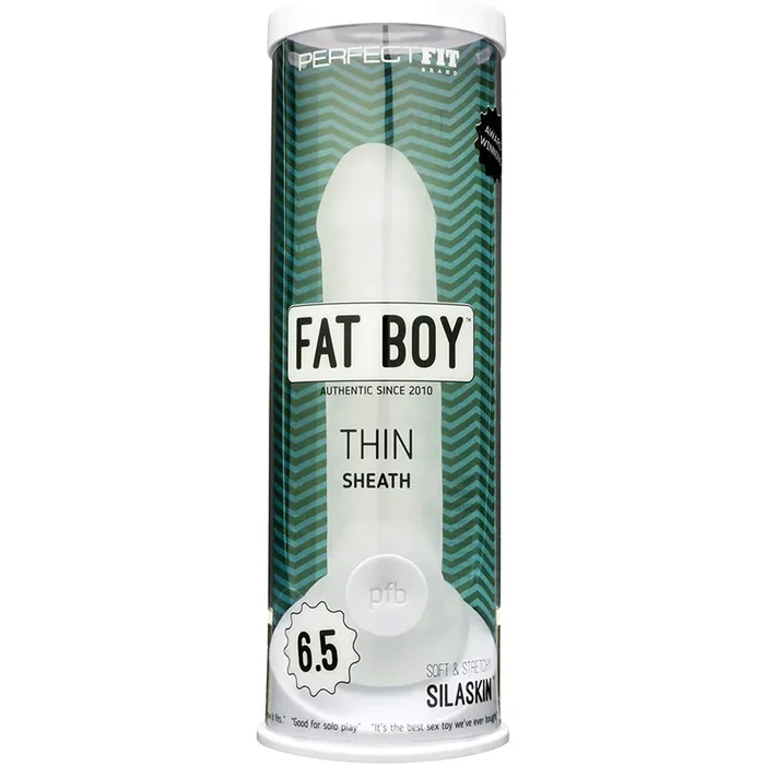 Fat Boy Thin 6.5″ Clear