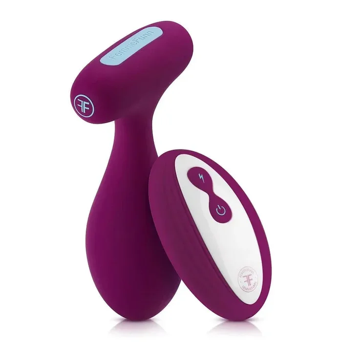 FemmeFunn Plua Rechargeable Remote-Controlled Silicone Vibrating Anal Plug