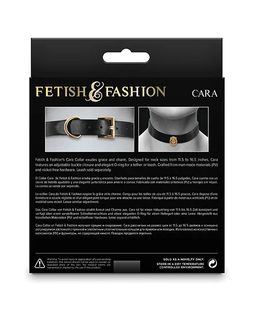 Fetish & Fashion Cara Collar – Black