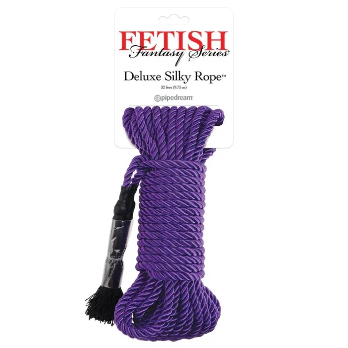 Fetish Fantasy Series Deluxe Silky Rope – Purple